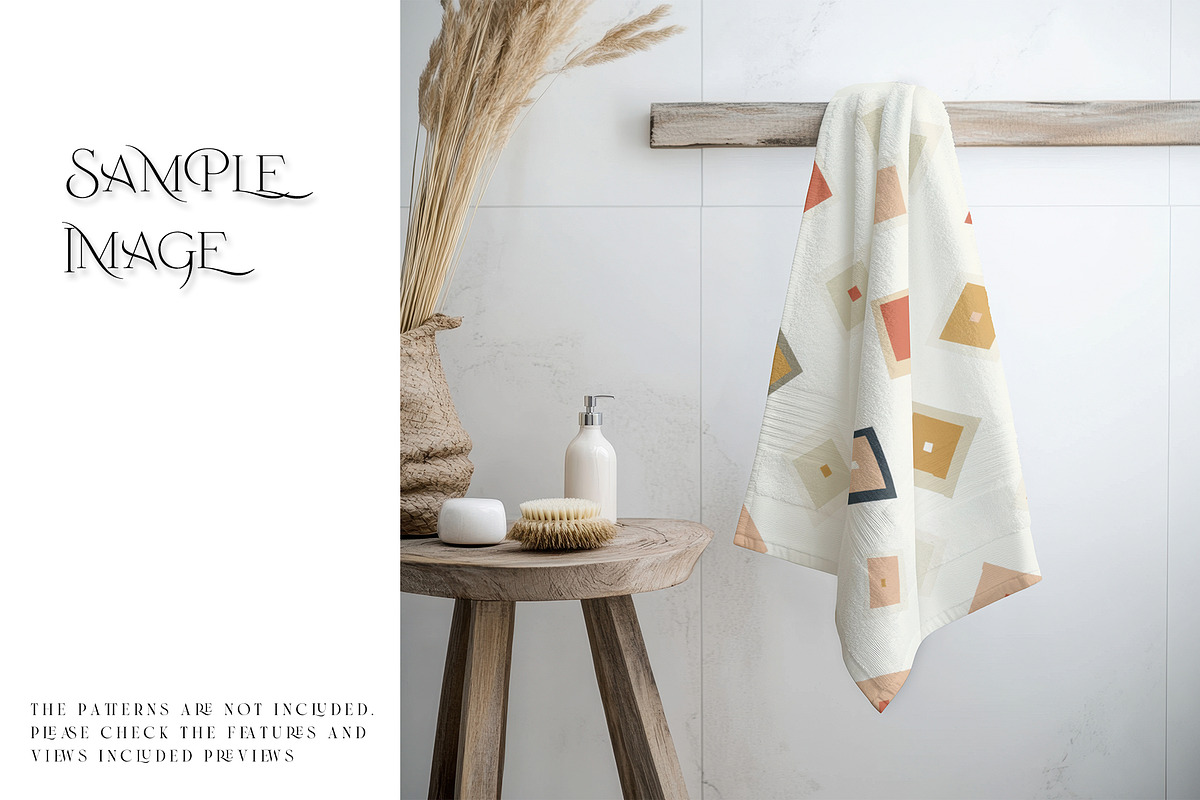 Bath Towels Mockups, a Merchandise Mockup by mock-ups (Photo 15 of 16)