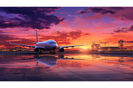 travel fly airport background ai, a Background Photo by pikepicture
