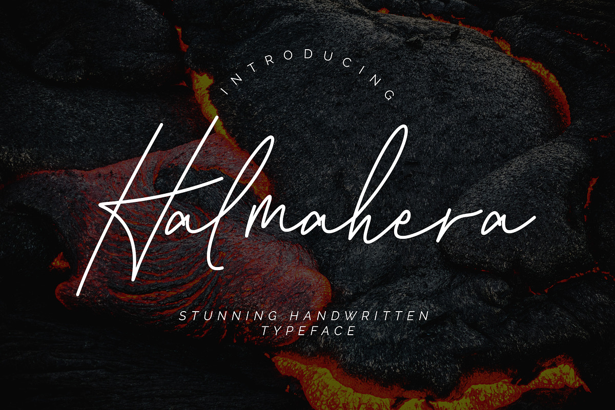 Halmahera Handwritten Wedding Font
