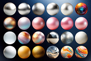 310 Abstract & Sphere PNG Elements, an Object Graphic by Graphicdome (Thumbnail 33 of 52)