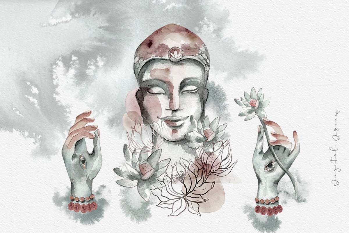 Planets, moon & sacred geometry, an Illustration by DigitalDream (Photo 3 of 13)