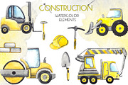 Construction. Watercolor collection, an Object Graphic by Ana-Sakuta (Thumbnail 3 of 14)