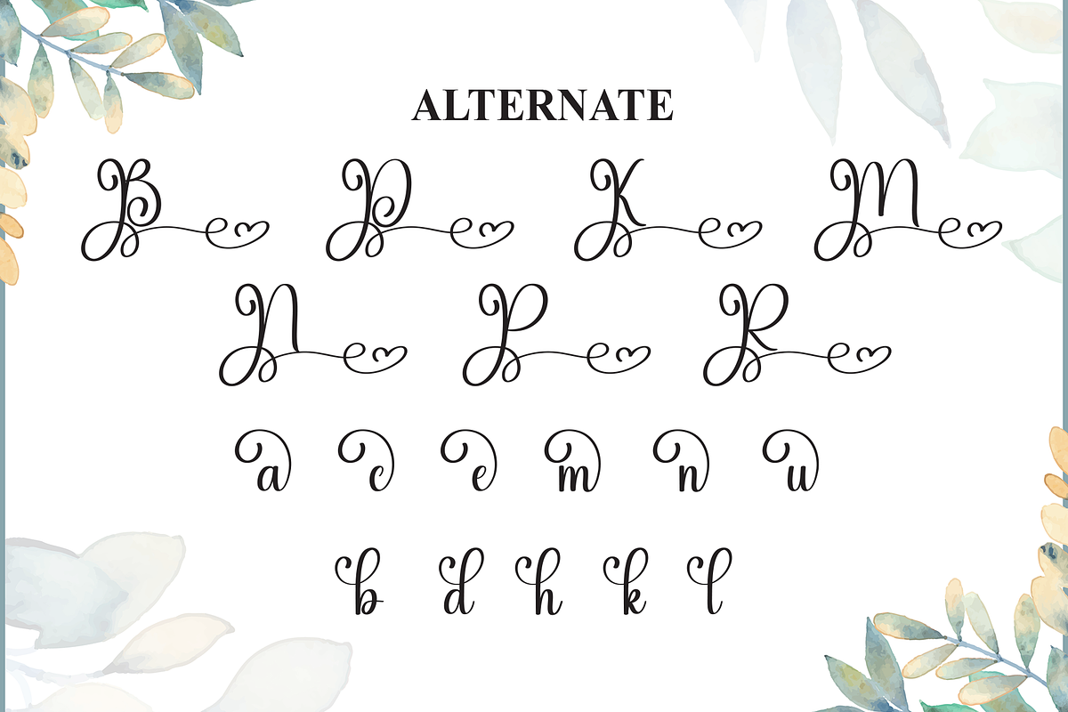 Believe | Script Font, a Handwritten Font by Scratchones (Photo 8 of 9)