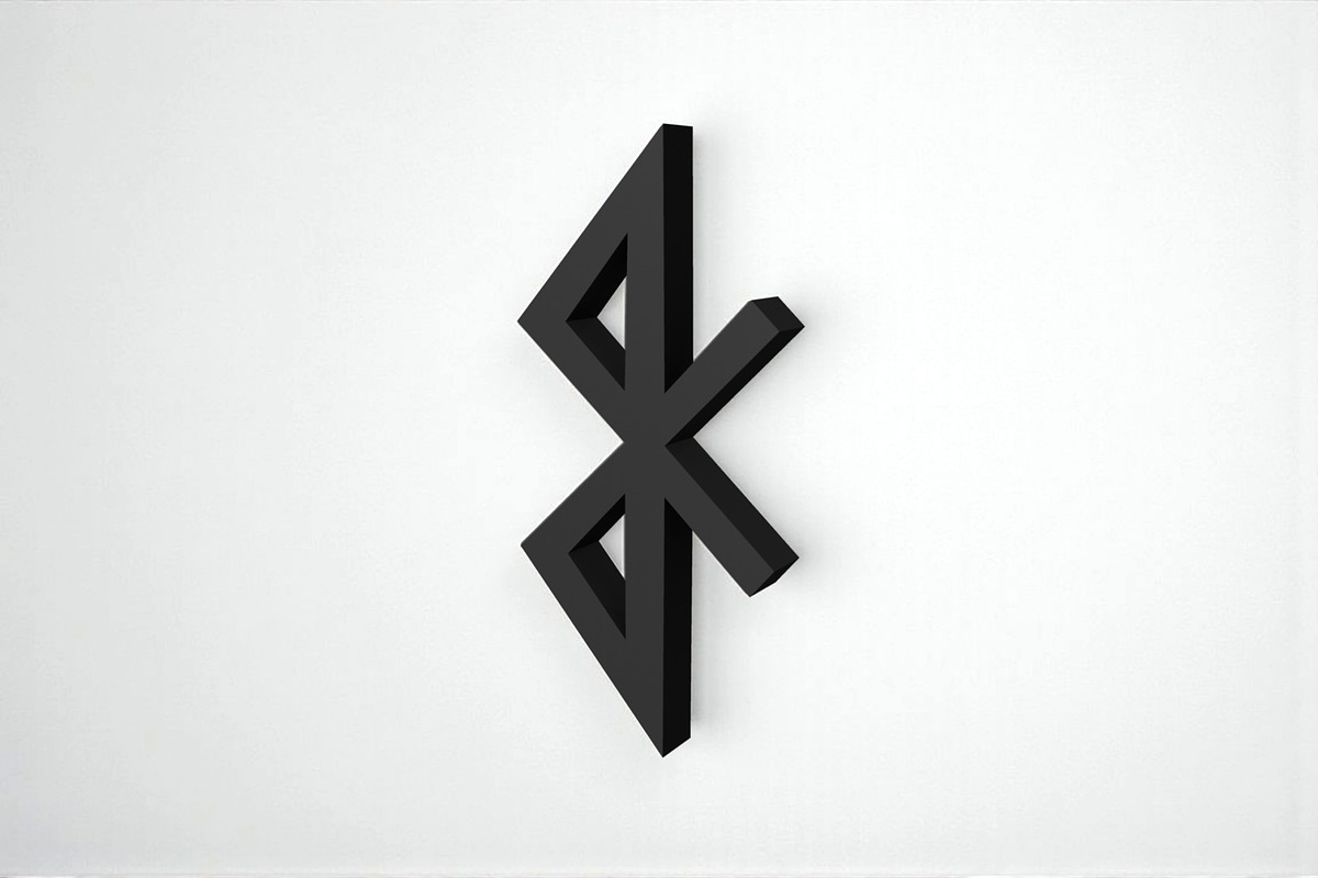 Bluetooth icon - 3d papercraft, a Print Template by PAPER amaze (Photo 2 of 3)