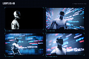Humanoid AI - 12 4K Loops, a Background Graphic by Photocreo Michal Bednarek (Thumbnail 3 of 7)