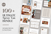 Spray Tan Instagram Post Template, a Social Media Template by EliteMatidi (Thumbnail 1 of 9)