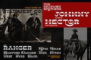 The BUCKAROOZ, a Serif Font by inumocca_type (Thumbnail 4 of 11)