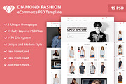 Fashion- eCommerce PSD Template, a Websites & App Template by WebbyTemplates (Thumbnail 1 of 11)