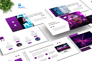 Tech Pitch Deck Keynote, a Presentation Template by Glowin_studio (Thumbnail 1 of 4)