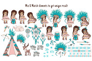 INDIANS PRINCESS, a Decorative Illustration by FARAWAYKINGDOM (Thumbnail 7 of 8)