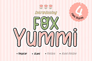 Fox Yummi Font, a Handwritten Font by Fox7 By Rattana (Thumbnail 1 of 14)