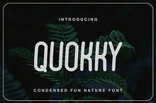 Quokky Condensed Font