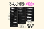 Sketchbook Brush Set for Procreate, a Brush Add-On by Sometimes Crafter Studio (Thumbnail 2 of 17)