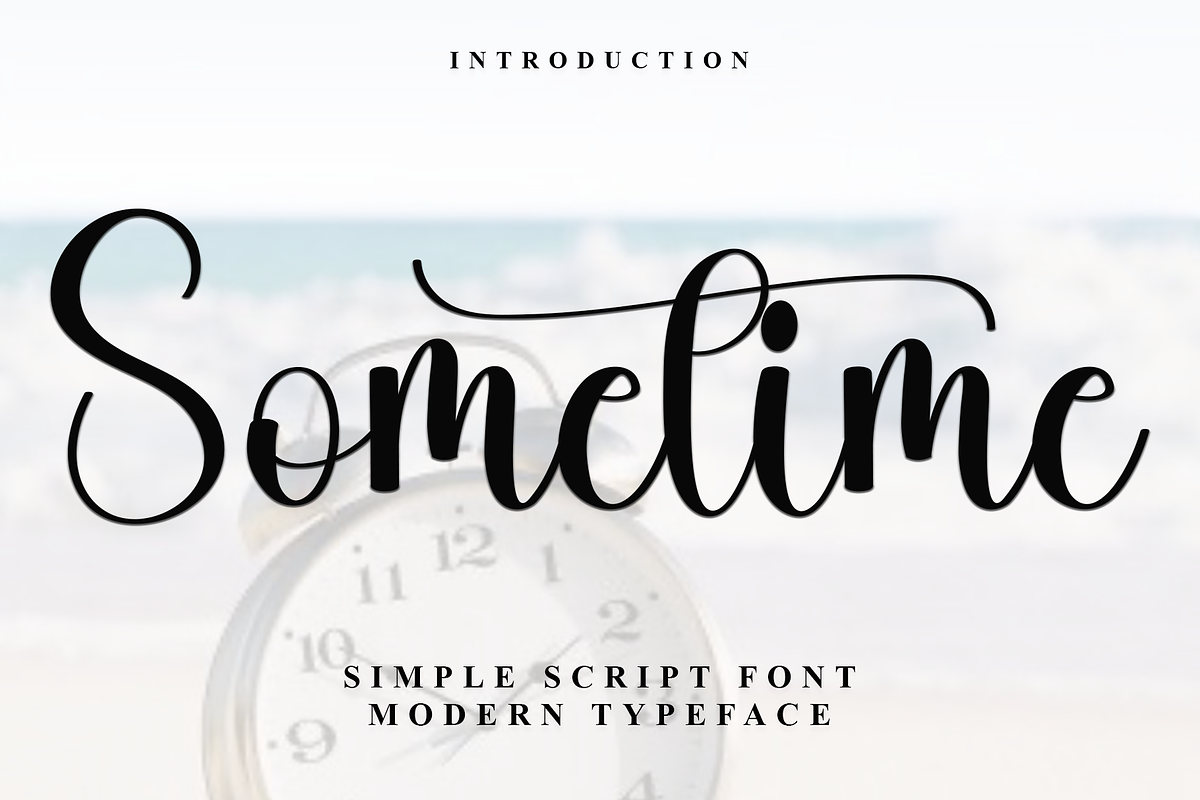 Sometime, a Handwritten Font by FreshTypeINK (Photo 1 of 8)