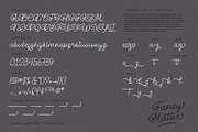 Fancy Matter, a Script Font by din-studio.com (Thumbnail 7 of 10)