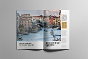 Travel Magazine Layout, a Magazine Template by Swayang (Thumbnail 6 of 23)