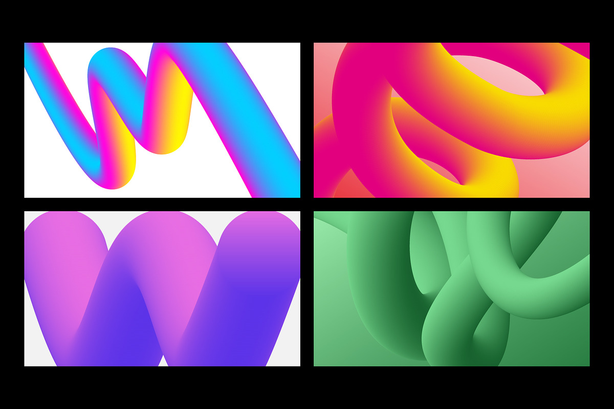 Abstract Shapes Graphics Set, a Background Graphic by Finevector (Photo 8 of 11)