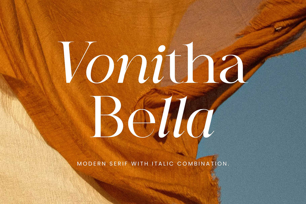 Vonitha Bella, a Serif Font by Novitype (Photo 2 of 13)