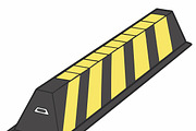 Yellow black traffic parking, an Object Illustration by SouravDesign (Thumbnail 2 of 3)