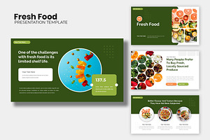 Fresh Food Health Care Powerpoint, a Presentation Template by Robs Daily Design