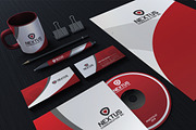 Red Corporate Identity, a Stationery Template by Marvel (Thumbnail 1 of 5)