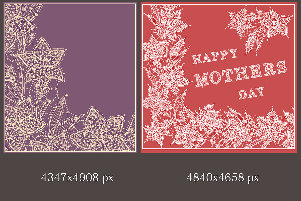 Lace seamless patterns collection., a Pattern Graphic by Ajuga (Photo 6 of 9)