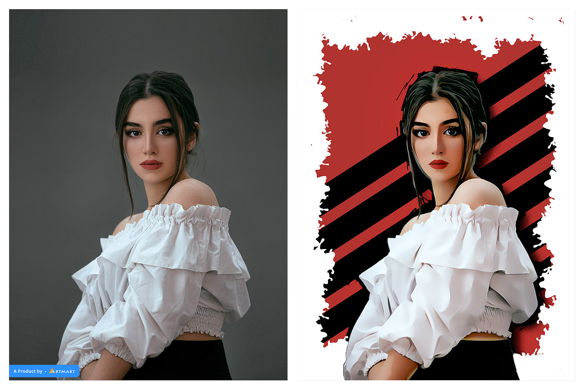 Aartoon - Vectorizer PS Action, an Action Add-On by A R T M A R T (Photo 8 of 10)