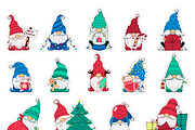 74 Gnomes Stickers and Clip art, a Person Illustration by Boo Guevara Shop (Thumbnail 8 of 14)