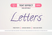 Writing Text Effect, Graphic Style, a Layer Style Add-On by rwgusev (Thumbnail 3 of 7)