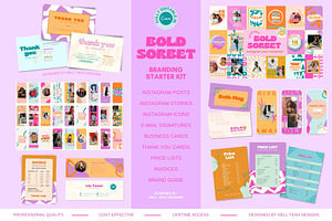 Bold Branding Starter Kit Templates