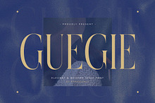 Guegie – Elegant & Modern Serif Font