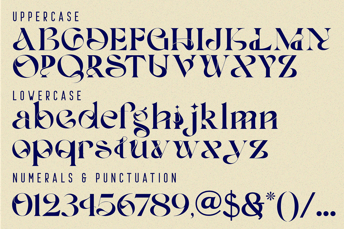 Feelings Painting | Ligature Font, a Serif Font by 177Studio (Photo 9 of 9)
