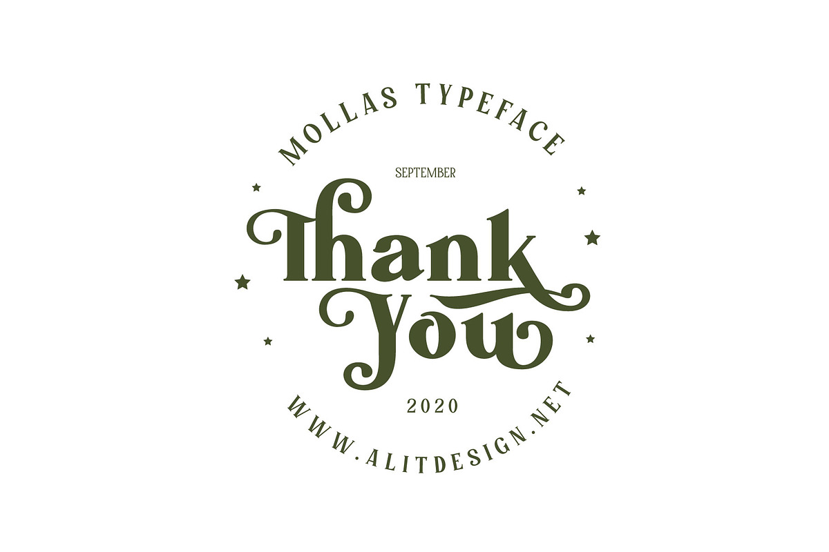 Mollas Typeface, a Serif Font by alit design (Photo 18 of 18)