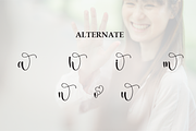 Hello Amanda | Script Font, a Handwritten Font by Scratchones (Thumbnail 8 of 9)