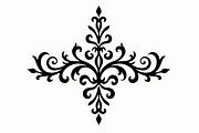 Classic Ornament Silhouette Vector, an Illustration by BIPLOB EXPERT (Thumbnail 5 of 9)