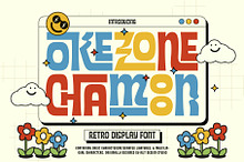 Okezone Chamoon Typeface
