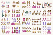 Ultimate Earring Template SVG Bundle, an Object Graphic by LifestyleCraftCo (Thumbnail 7 of 11)