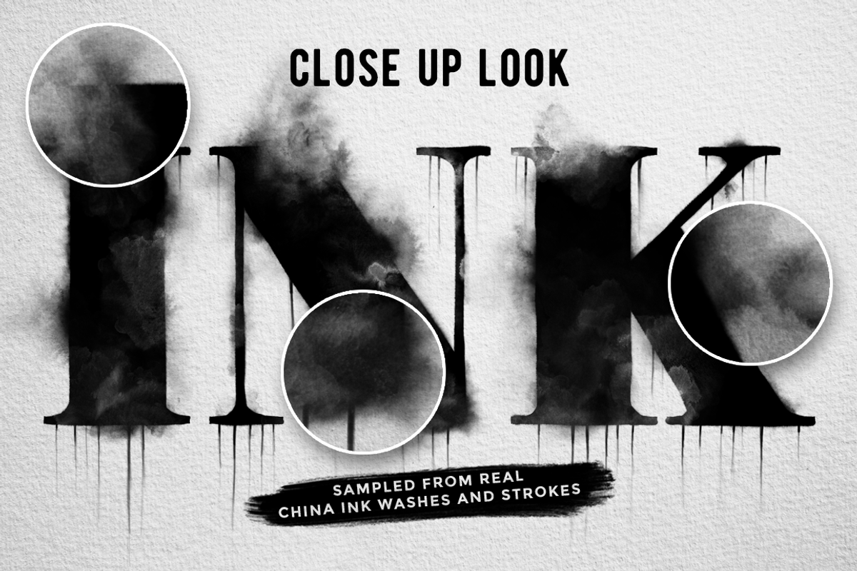 Procreate Ink brushes , set of 36 preview 4