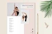 Resume Template for Actors, Dancers, a Resume Template by Stanin Studio (Thumbnail 6 of 10)