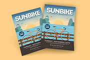 Bicycle Tour Fest Flyer, a Flyer Template by megarez (Thumbnail 1 of 3)