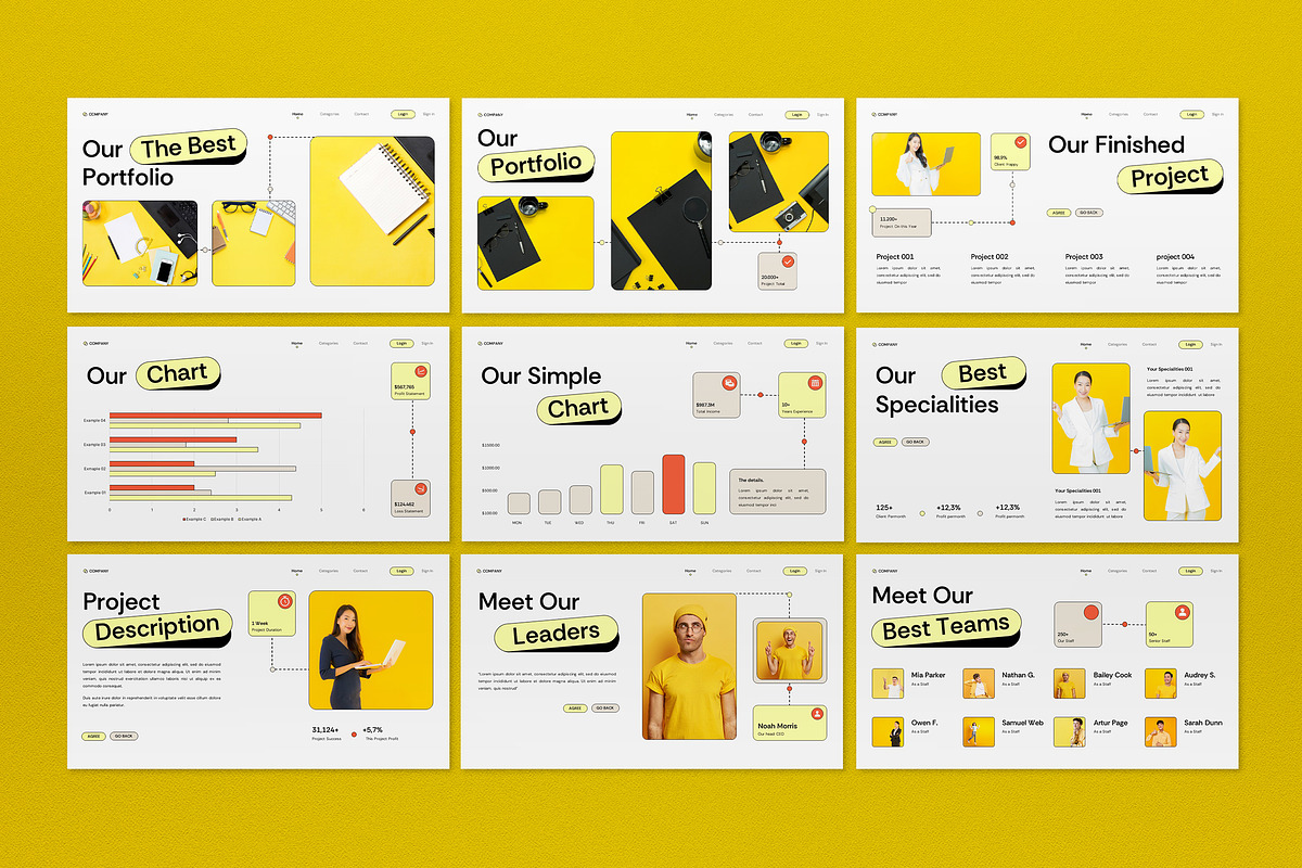 Creative Business Agency GoogleSlide, a Presentation Template by graphicook (Photo 2 of 4)