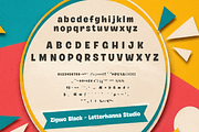 Zigwo Black Chunky Bold Display Font, a Sans Serif Font by Letterhanna Studio (Thumbnail 8 of 9)