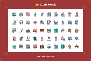 Workplace icons, an Outline Icon by Wencory