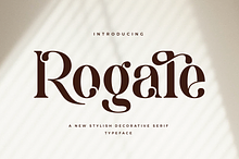 Rogale - Stylish Serif Font