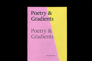 Poetry Gradient Book Template 5x8