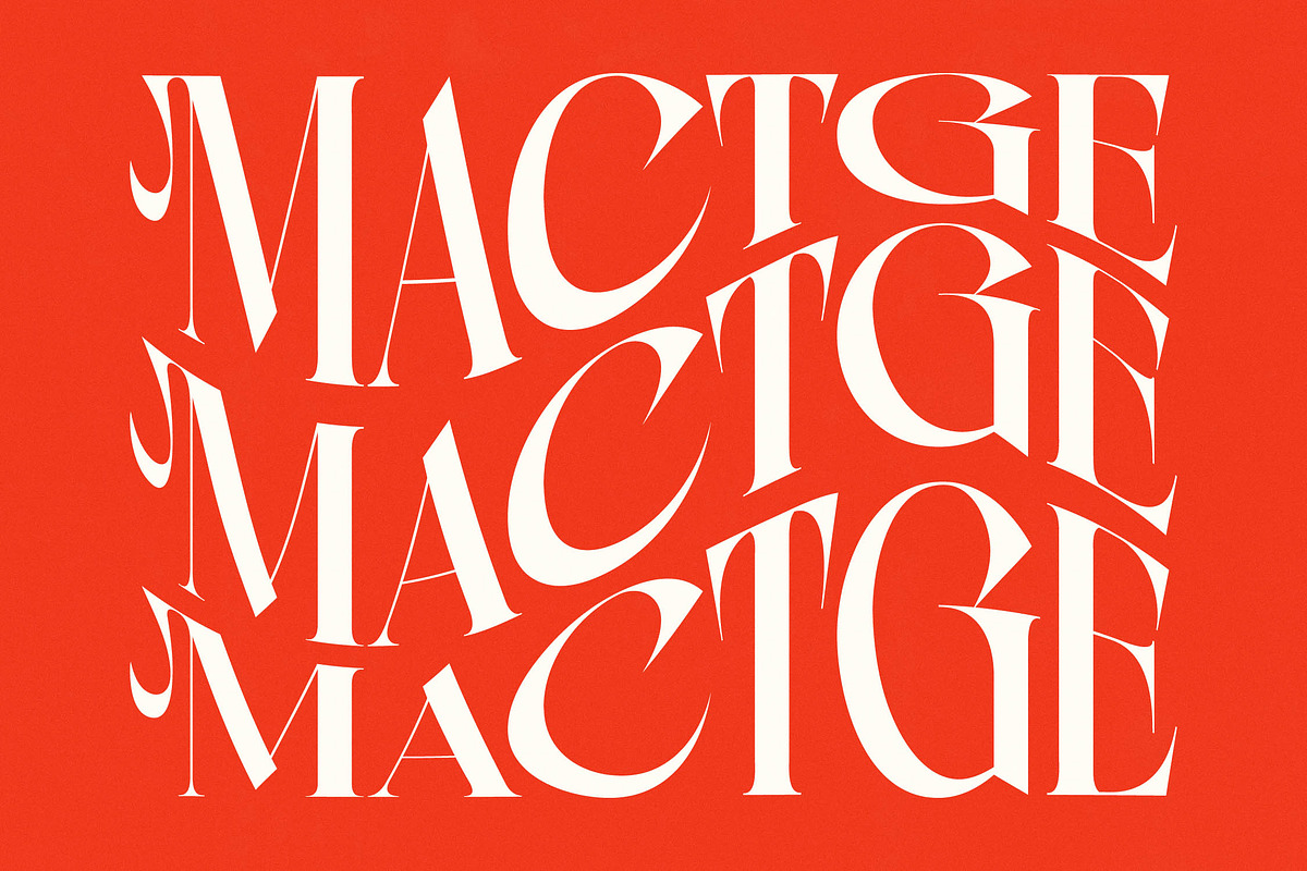 Mactge Modern Serif Display Font, a Serif Font by timelesstype.co (Photo 11 of 20)