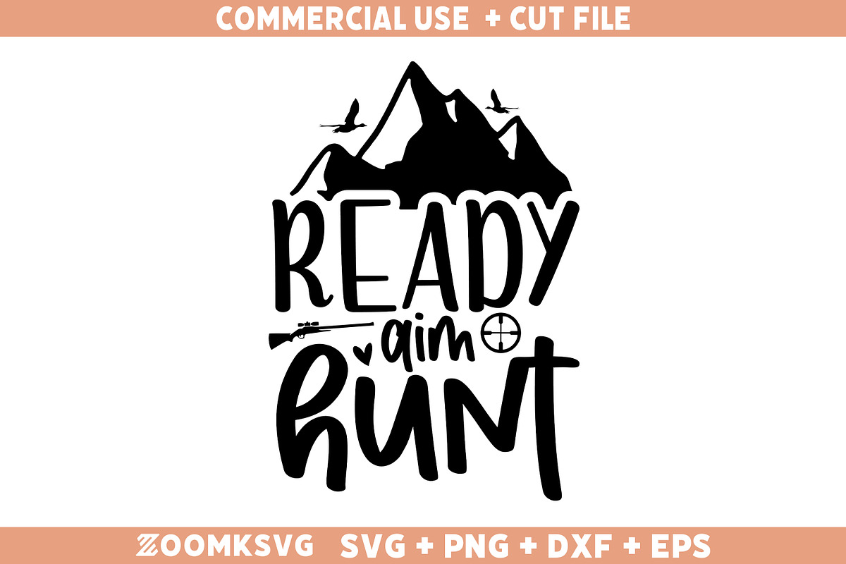 Hunting SVG Bundle 20 Designs, an Illustration by ZoomkSVG (Photo 32 of 40)
