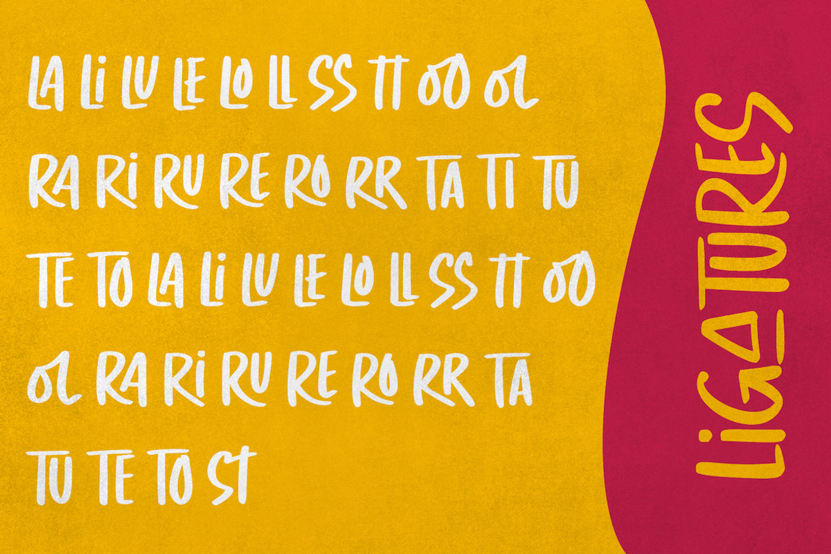 Invention - Unique Display Font, a Sans Serif Font by CreateBigSupply (Photo 4 of 11)