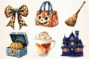 Elegant Halloween Clipart, an Illustration by Dream Creation (Thumbnail 2 of 7)