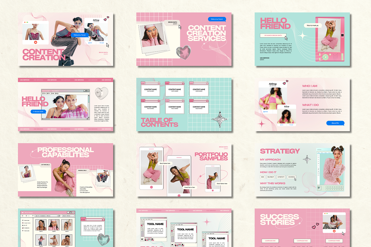 UGC Content Creator Onboarding Kit, a Presentation Template by Branding Babe Co. (Photo 4 of 10)